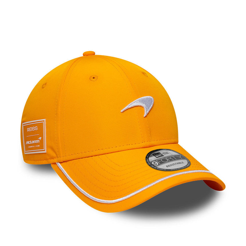 Casquette McLaren, saisonnière, New Eram 9FORTY, orange