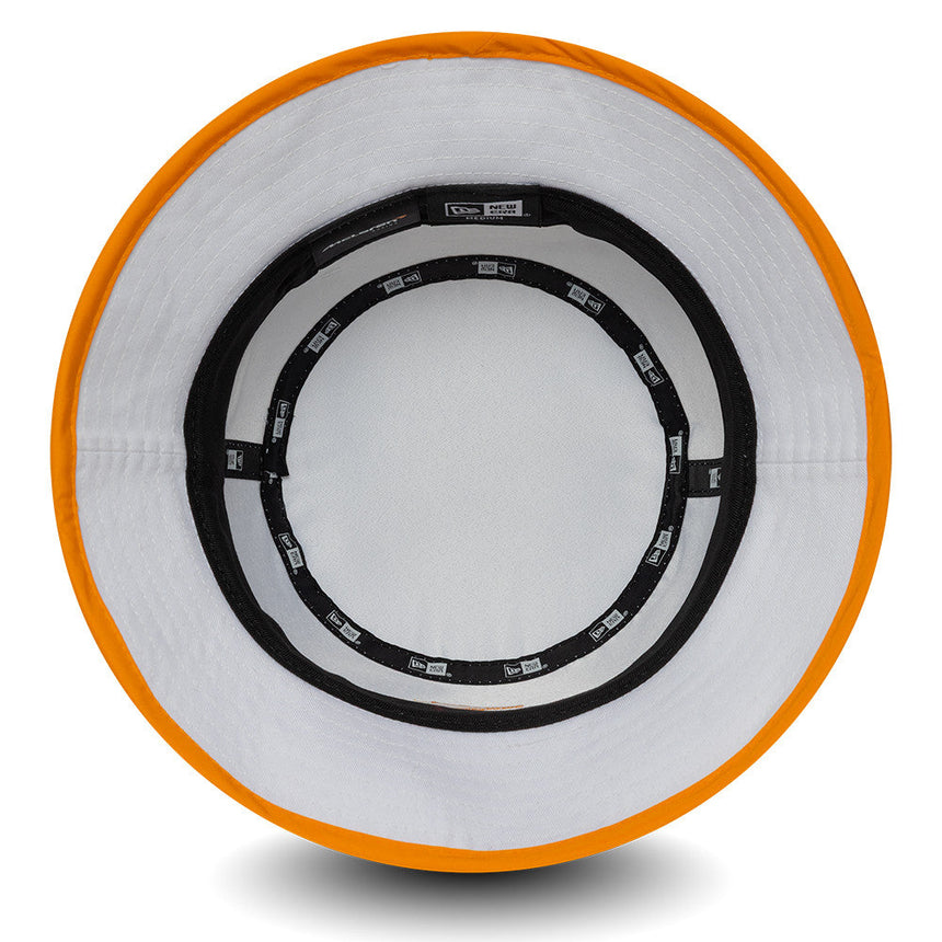 McLaren x Reiss casquette seau, saisonnière, ajustée, New Era, 9FORTY, blanche