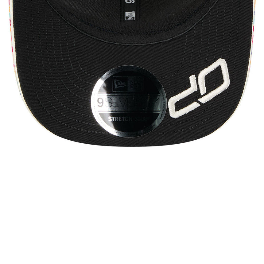 casquette McLaren, équipe, Oscar Piastri, édition spéciale Mexique, New Era, 9SEVENTY, blanche