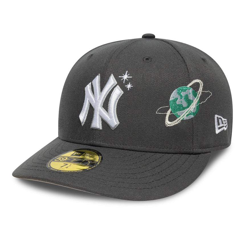 Casquette Yankees de New York, PLANET ICON, 59FIFTY, PC, camouflage, noir