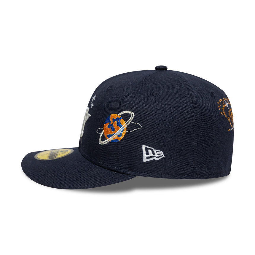 Casquette Houston Astros Planet ICON 59FIFTY PC, New Era, 59FIFTY, bleue