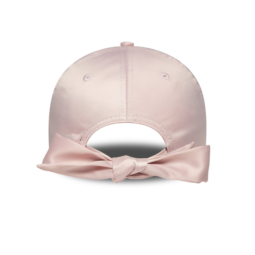 Casquette des New York Yankees, dos à nœud satin, New Era, 9FORTY, rose, rose