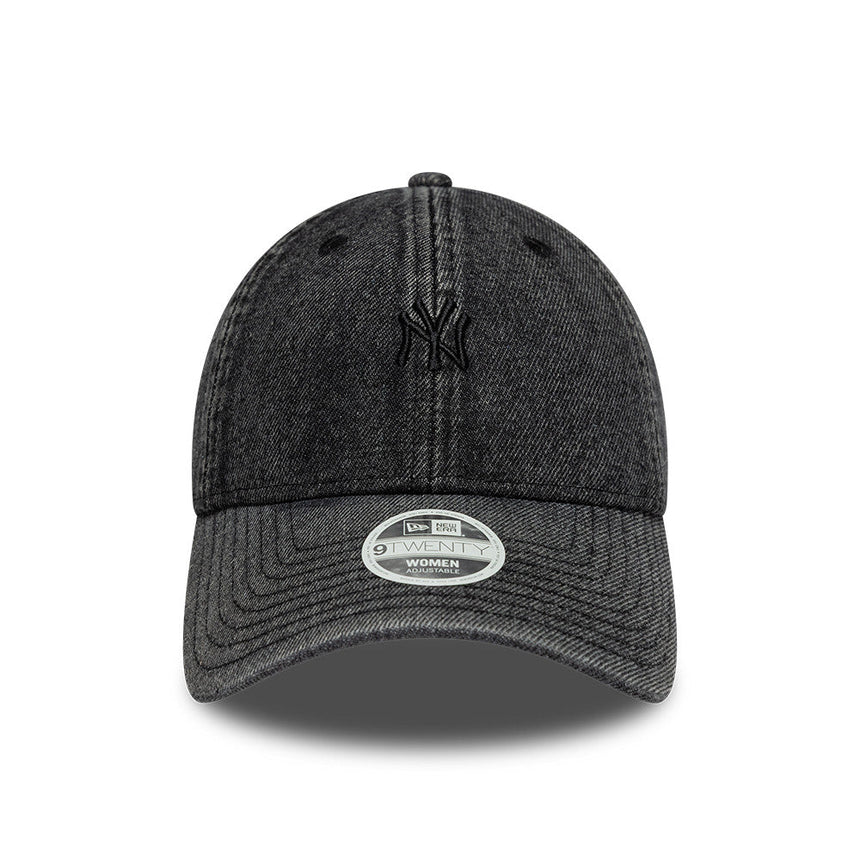 Casquette New York Yankees, denim, 9TWENTY, noir