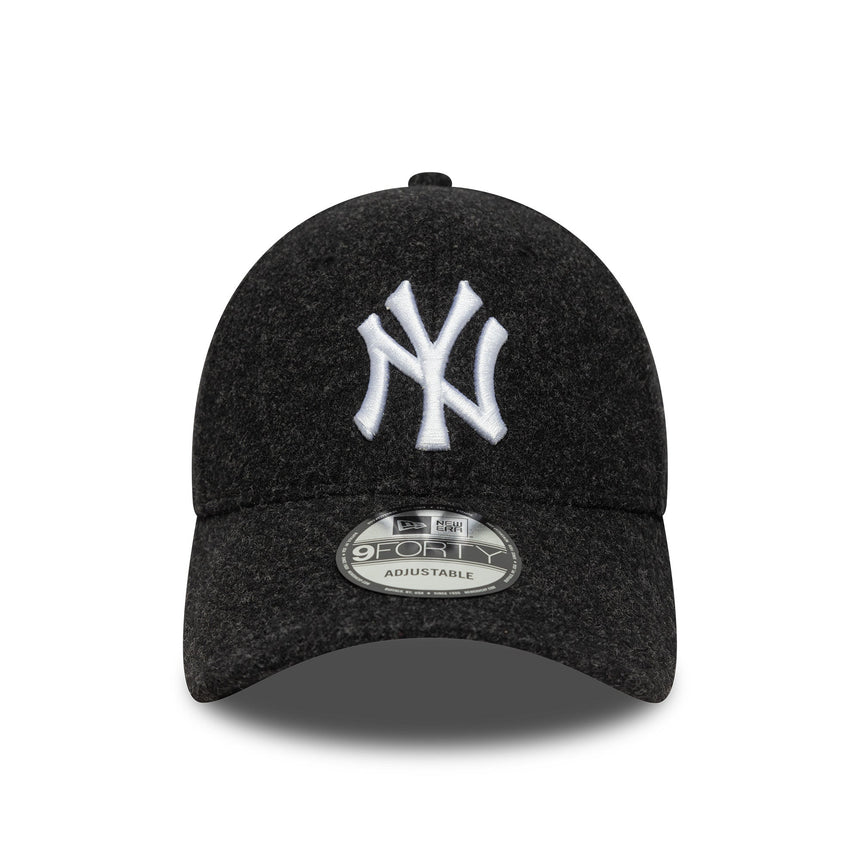 Casquette des New York Yankees, melton, New Era, 9FORTY, noire