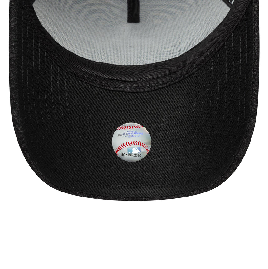 Casquette des Yankees de New York, Melton A-frame, New Era, 9FORTY, noire