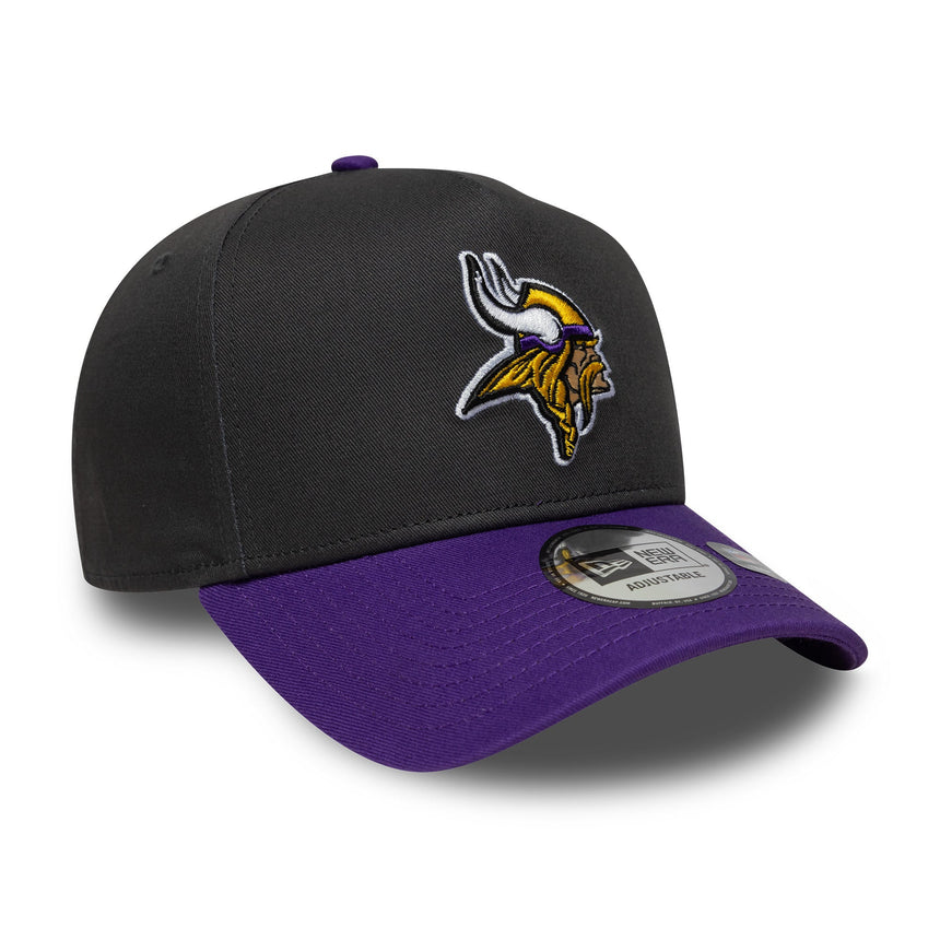 Casquette Minnesota Vikings, A-Frame, New Era, gris