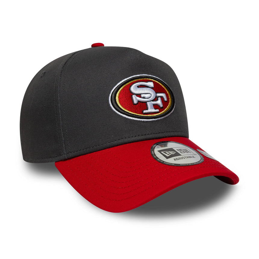 Casquette des 49ers de San Francisco, A-Frame, New Era, gris