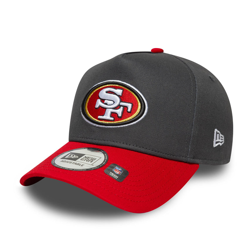 Casquette des 49ers de San Francisco, A-Frame, New Era, gris