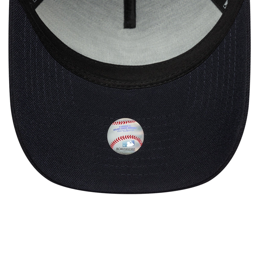 Casquette des Yankees de New York, TONAL ICON, A-frame, New Era, 9FORTY, bleu
