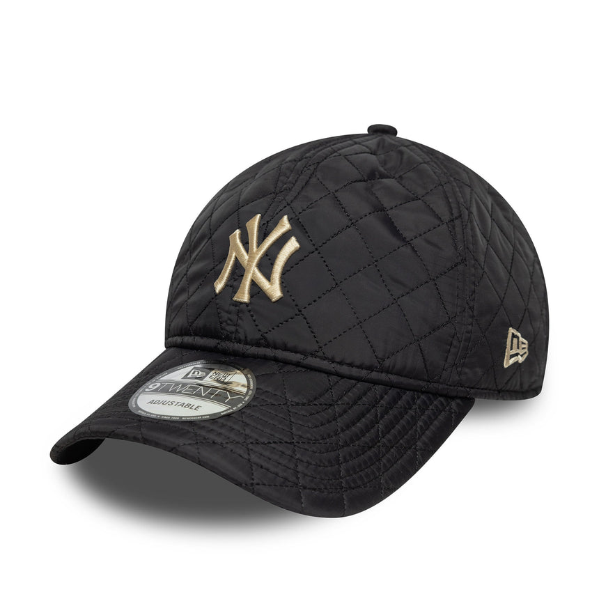 Casquette New York Yankees, matelassée, New Era, 9TWENTY, noire et grise