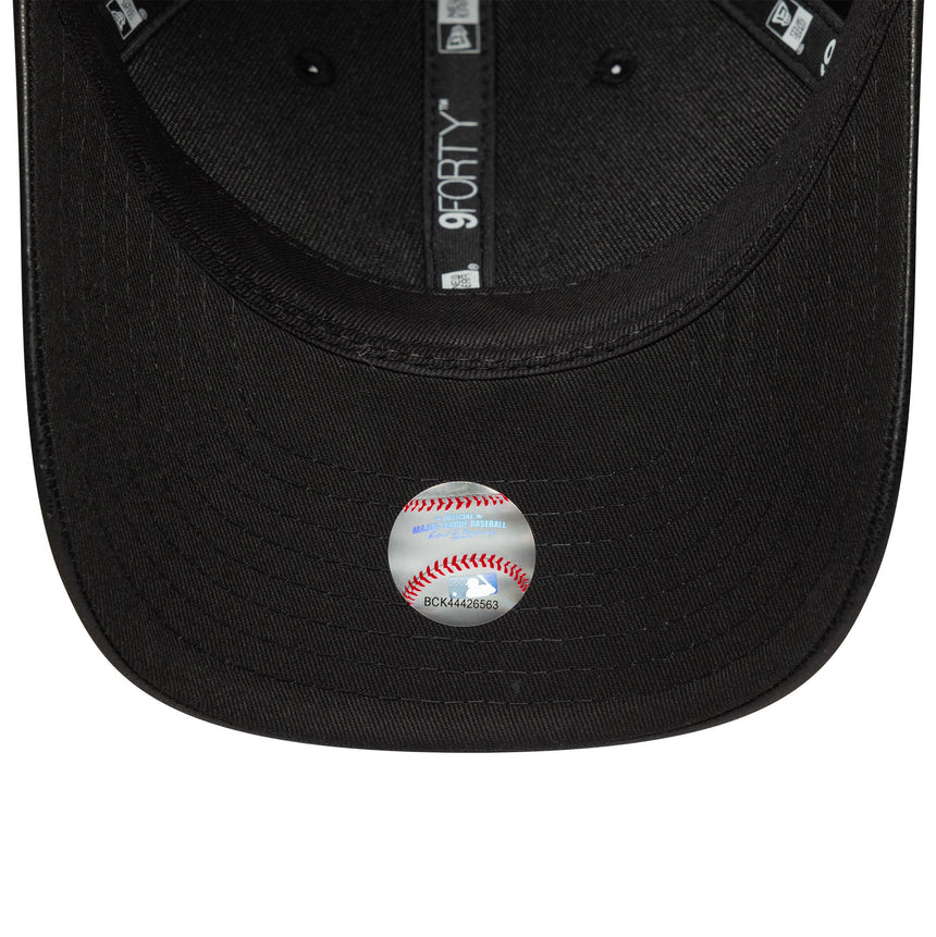 Casquette des Yankees de New York, badge classique, New Era, 9FORTY, noir