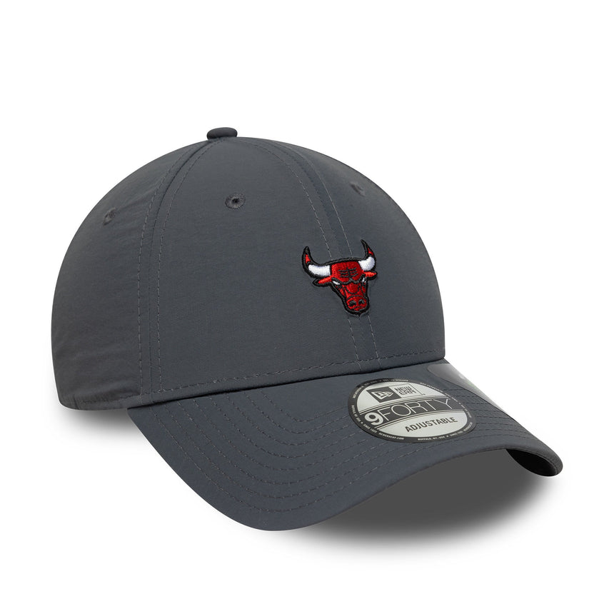 Casquette Chicago Bulls, recyclée, 9FORTY, New Era, gris