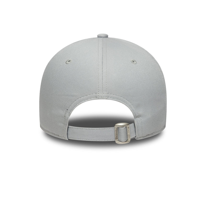 Casquette des Los Angeles Raiders, OUTLINE DE L'ÉQUIPE, New Era, 9FORTY, gris