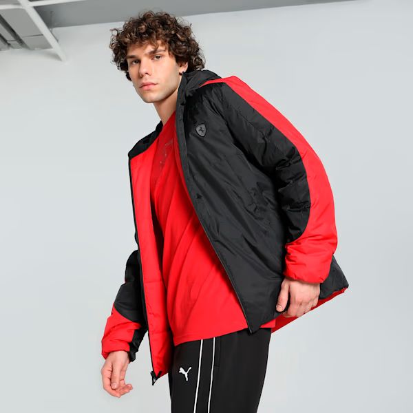 Ferrari jacket, Puma, Reversible Padded Style, black