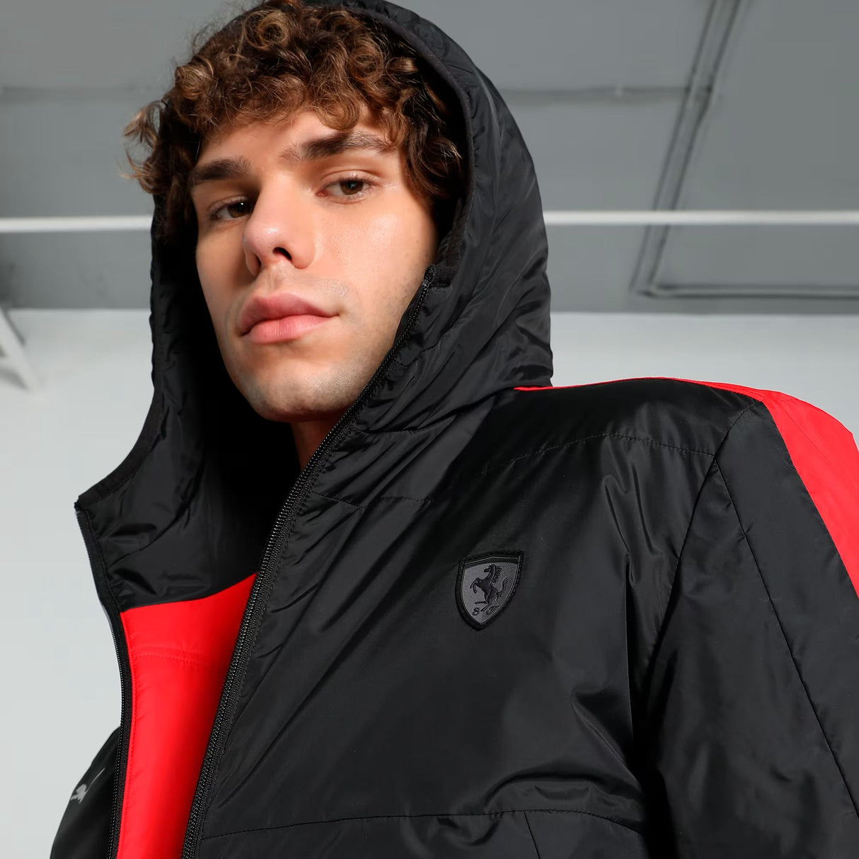 Ferrari jacket, Puma, Reversible Padded Style, black