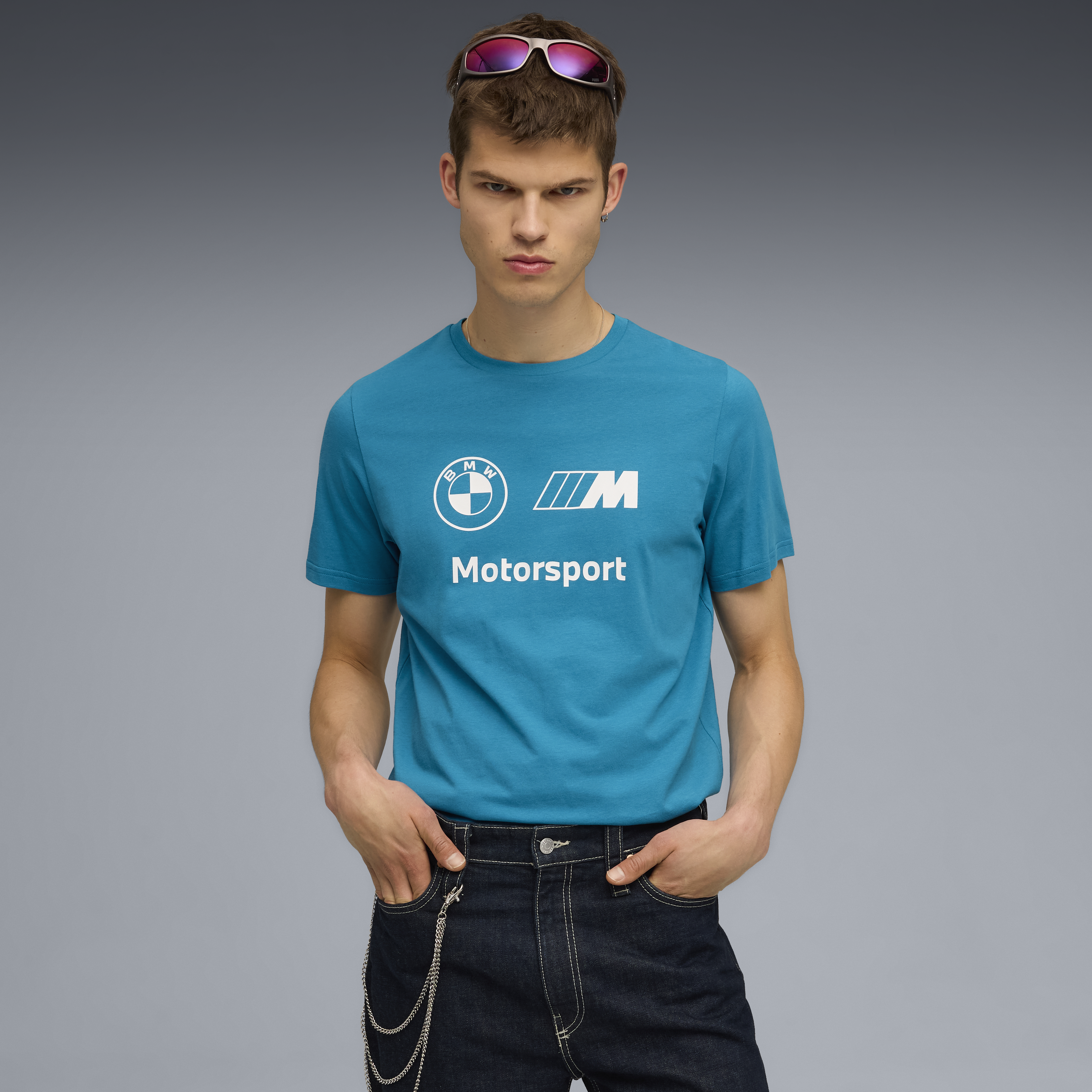 T-shirt logo BMW, Puma, Essentiel, MMS, bleu 🔥