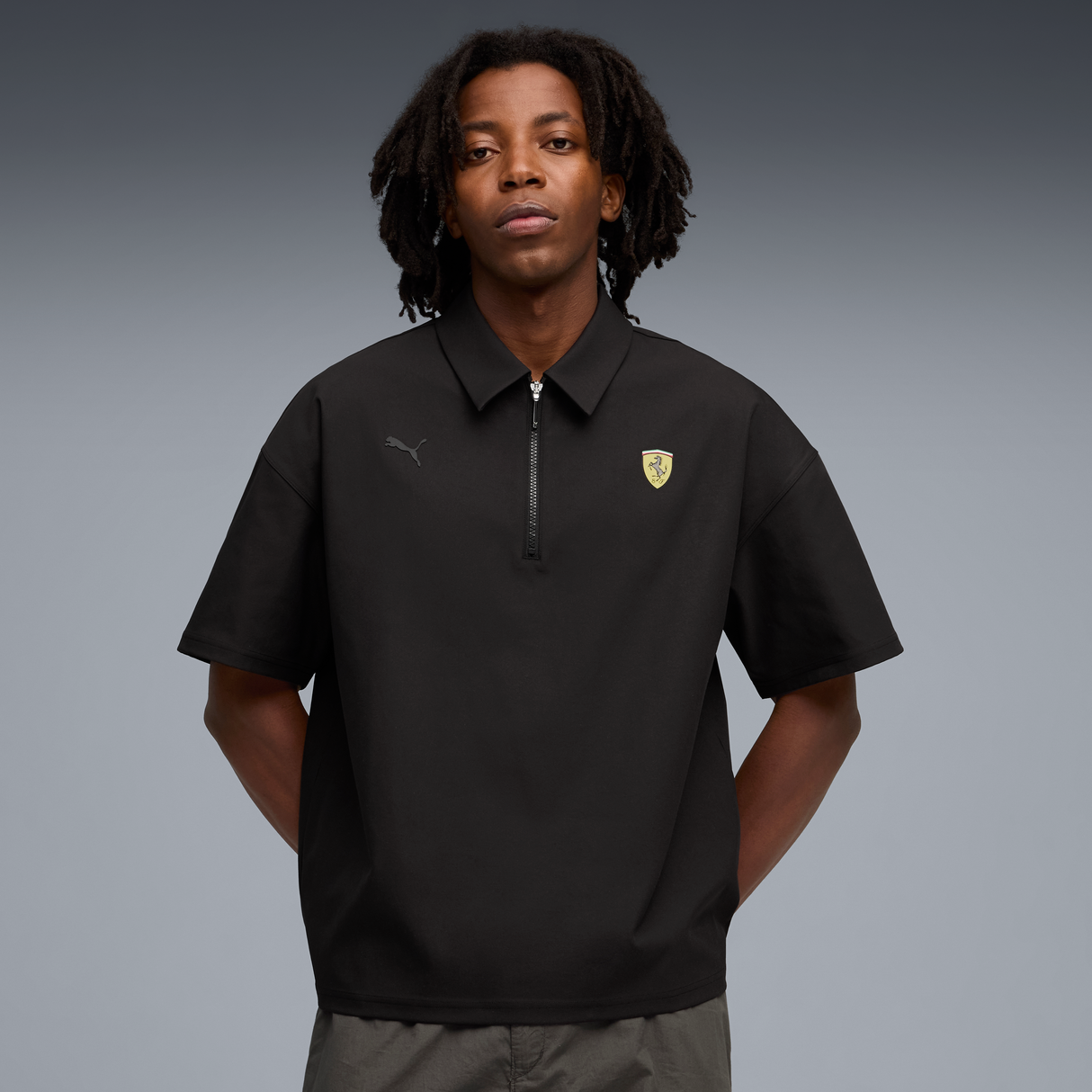 Polo Ferrari, Puma, premium, noir 🔥