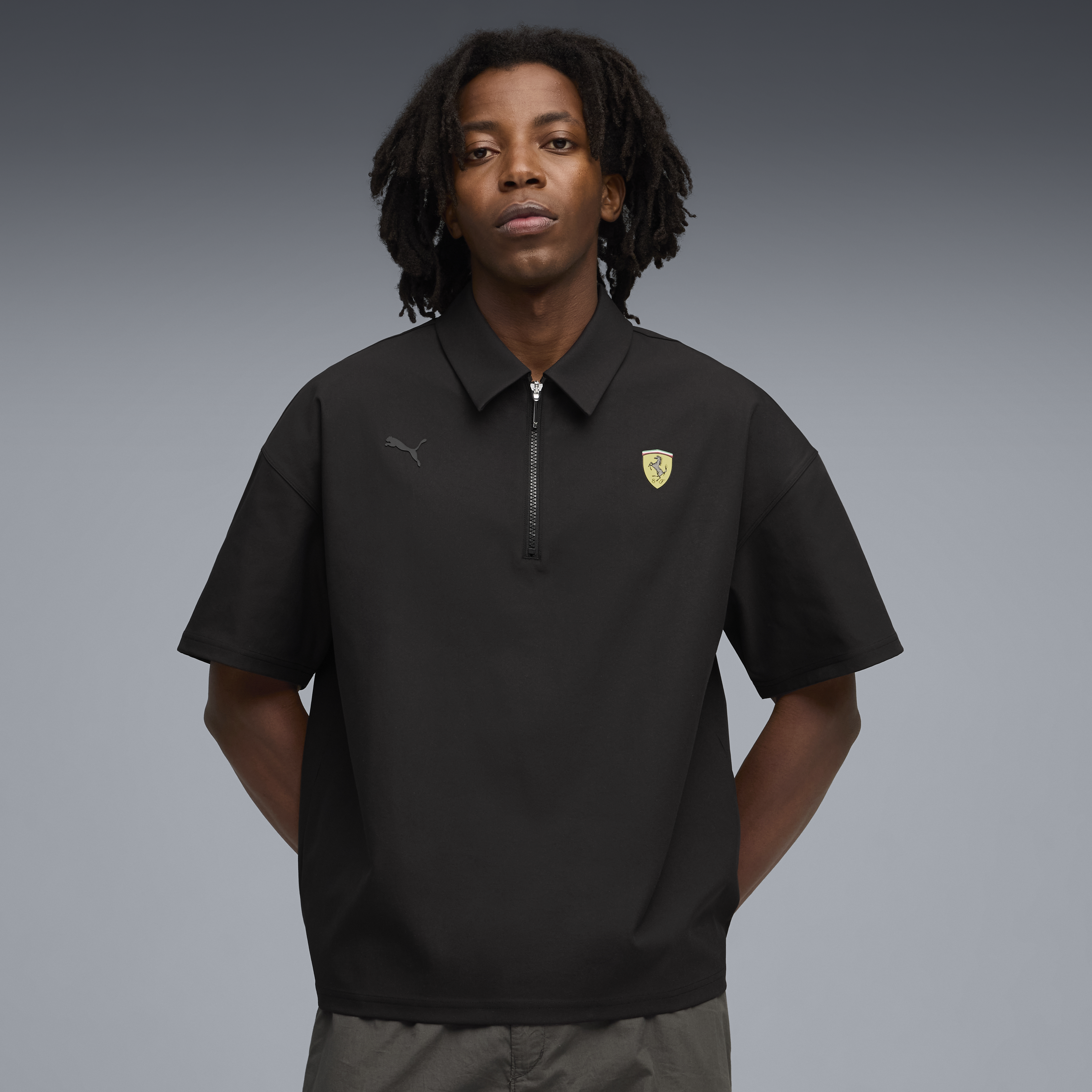 Polo Ferrari, Puma, premium, noir 🔥
