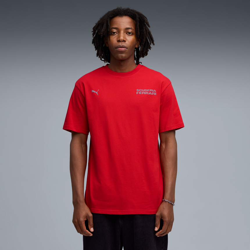 T-shirt Ferrari, Puma, lifestyle, rouge