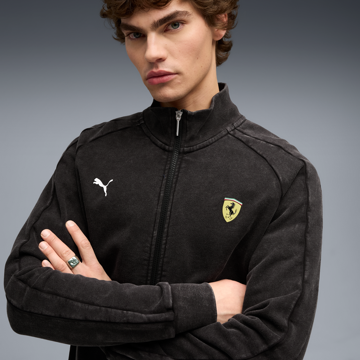Veste Ferrari, Puma, T7, noire 🔥