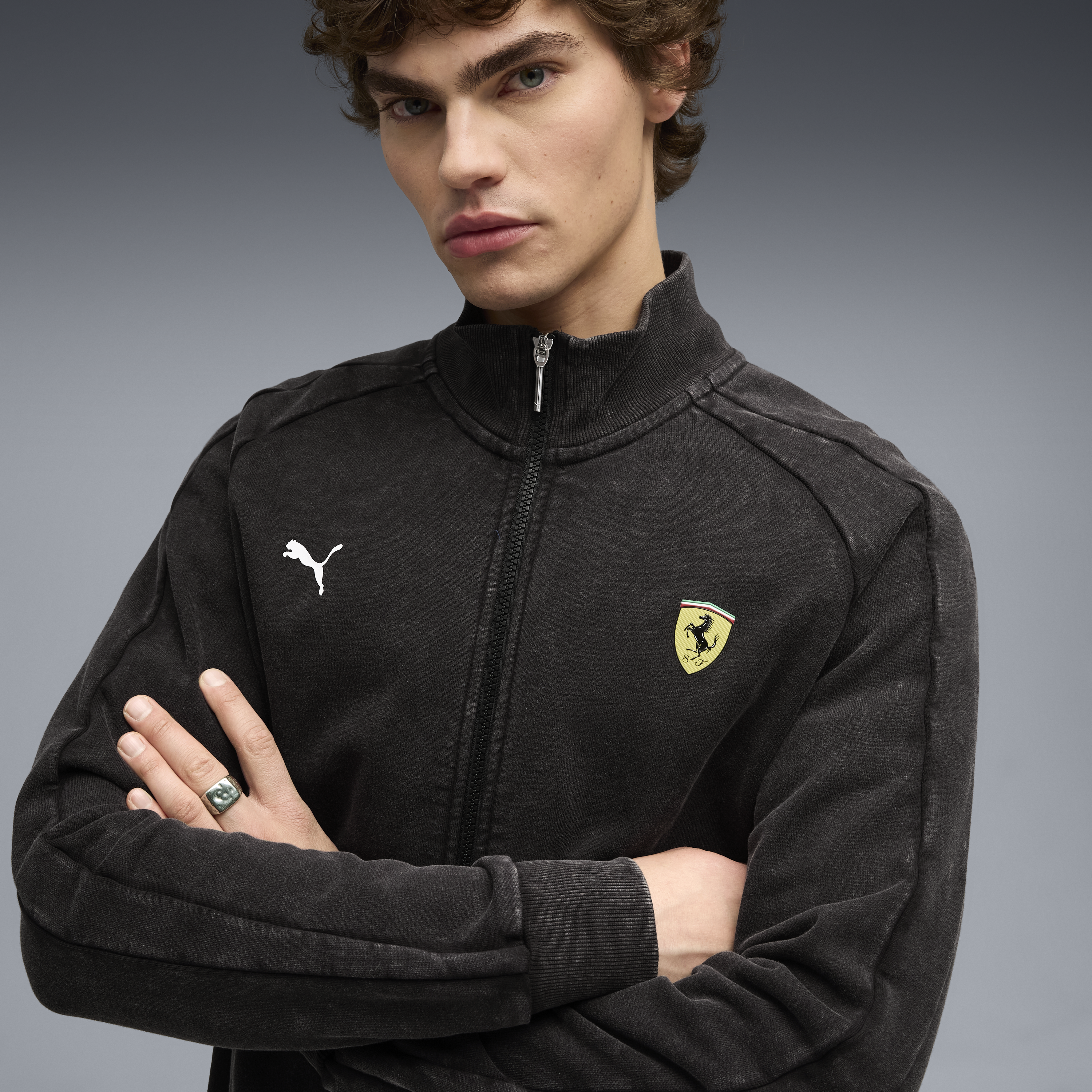 Veste Ferrari, Puma, T7, noire 🔥