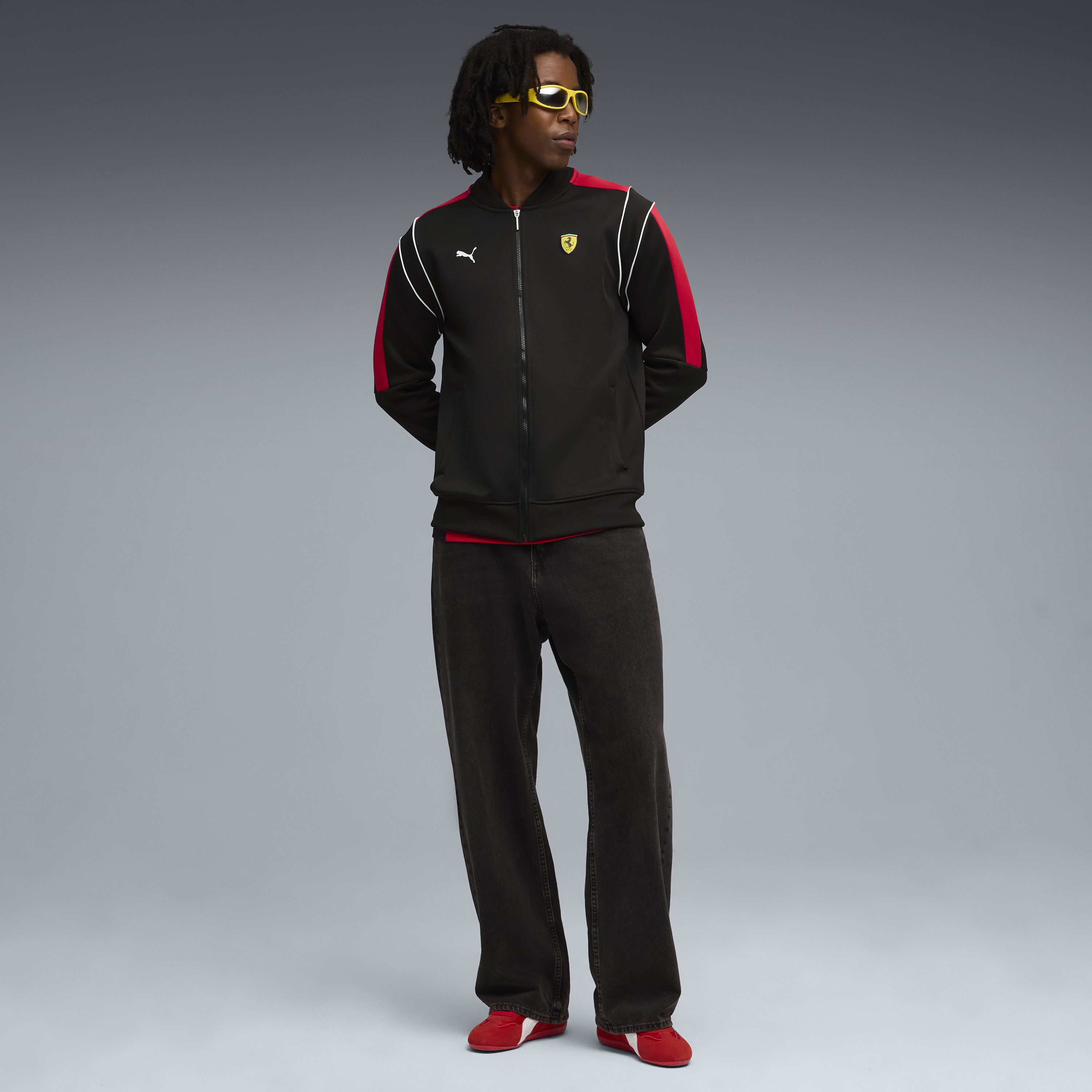Pull Ferrari, Puma, MT7, noir 🔥