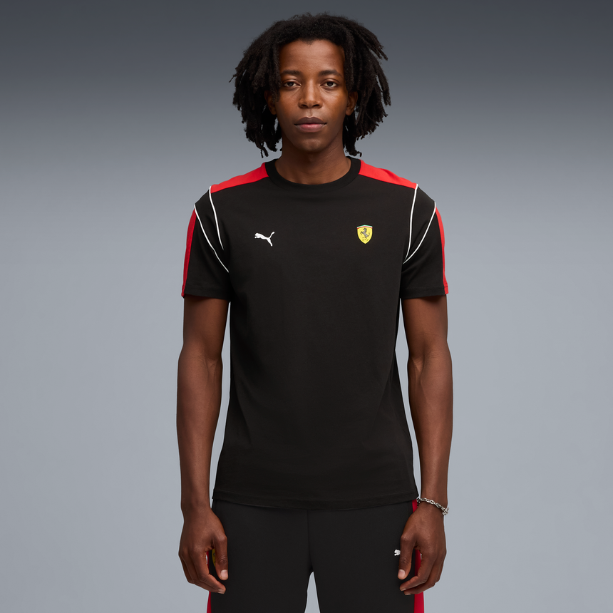 T-shirt Ferrari, Puma, MT7, noir