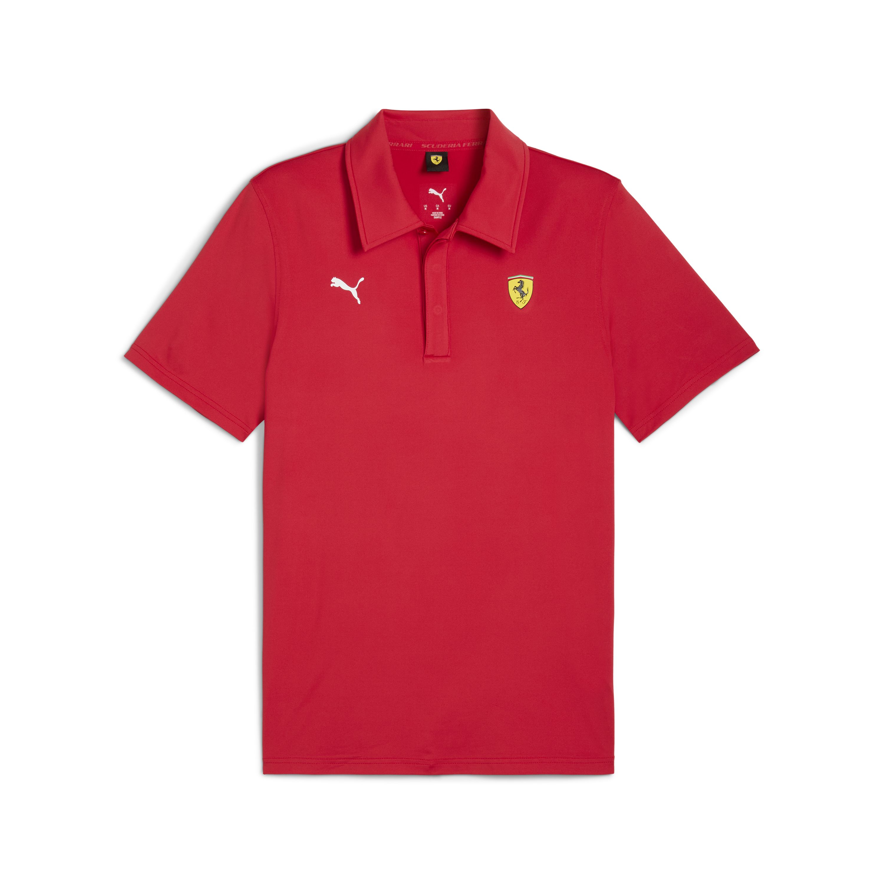 Polo Ferrari, Puma, vêtement de sport Cloudspun, rouge 🔥