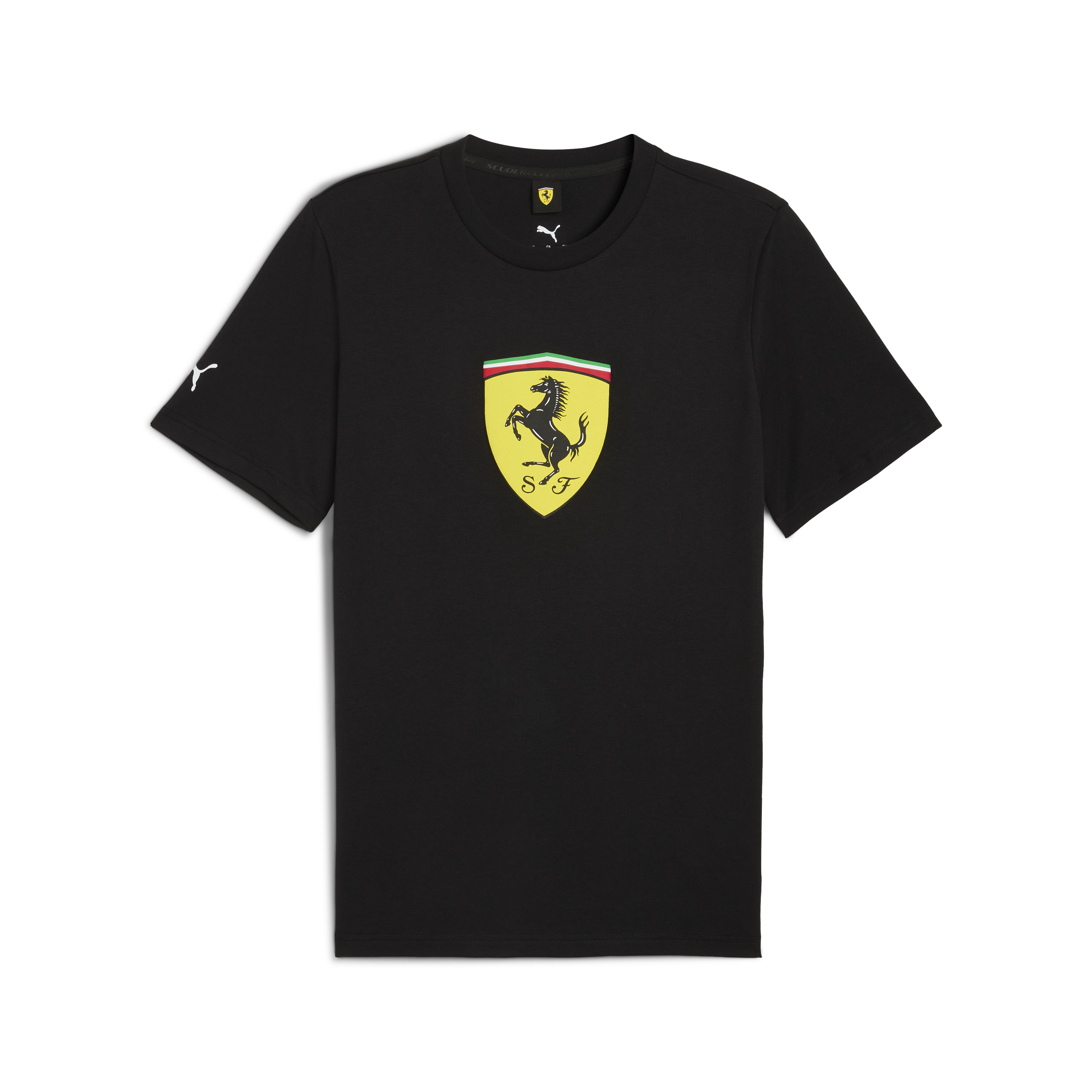 T-shirt Ferrari, Puma, vêtement de sport, noir 🔥