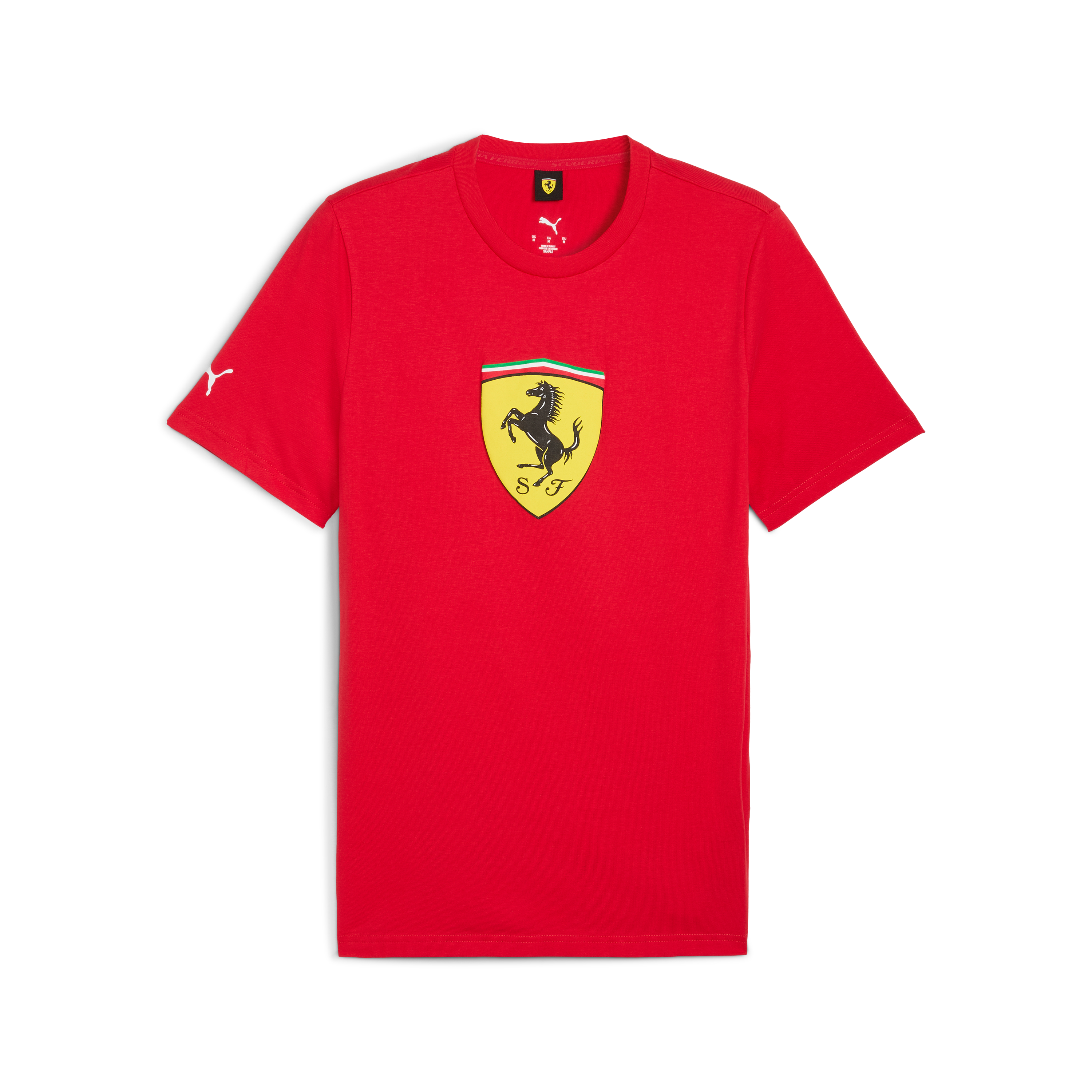 T-shirt Ferrari, Puma, vêtement de sport, rouge 🔥