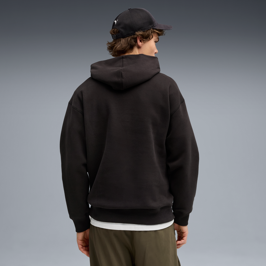 Sweat à capuche Ferrari, Puma, vêtement de sport, logo écusson, noir