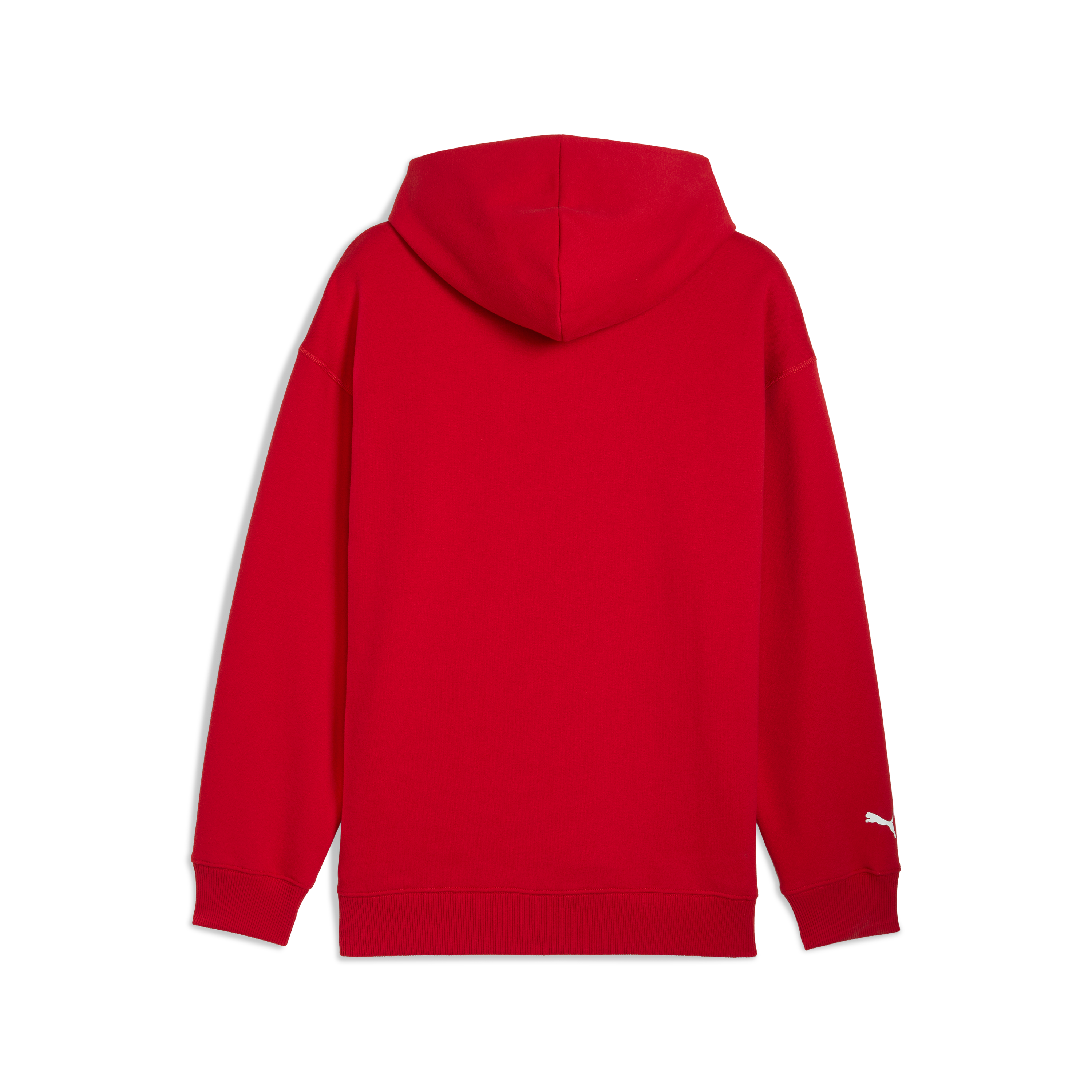 Sweat à capuche Ferrari, Puma, vêtement de sport, logo écusson, rouge