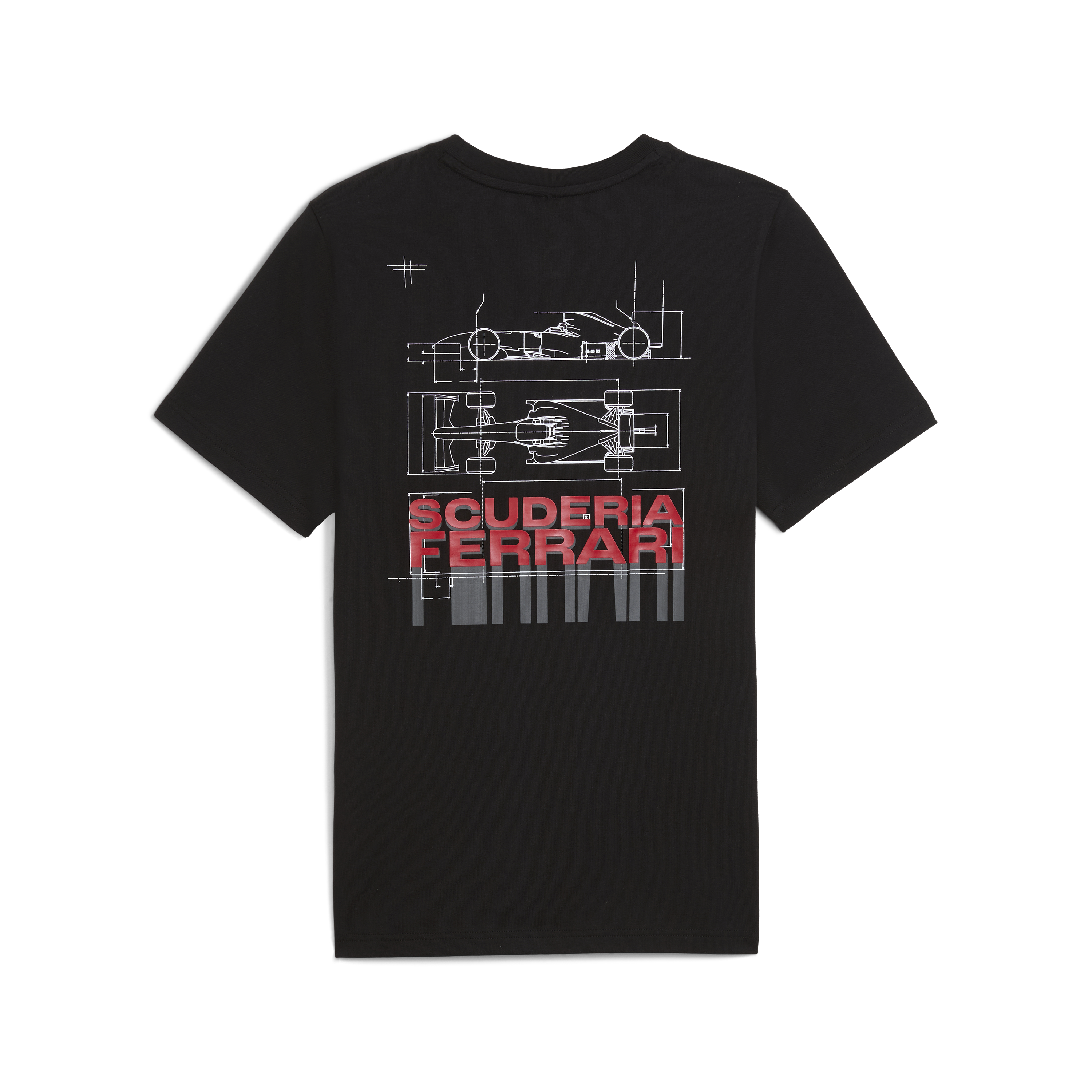 T-shirt graphique Ferrari, Puma, noir