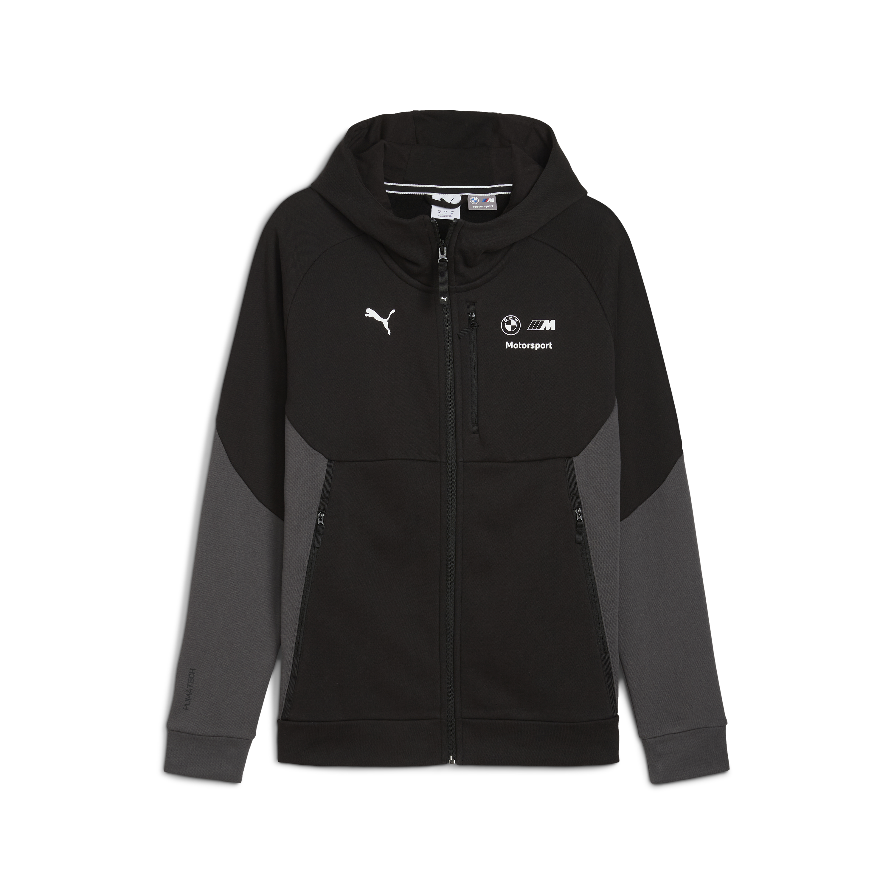 Sweat à capuche BMW, Puma, MMS, PUMATECH, noir 🔥