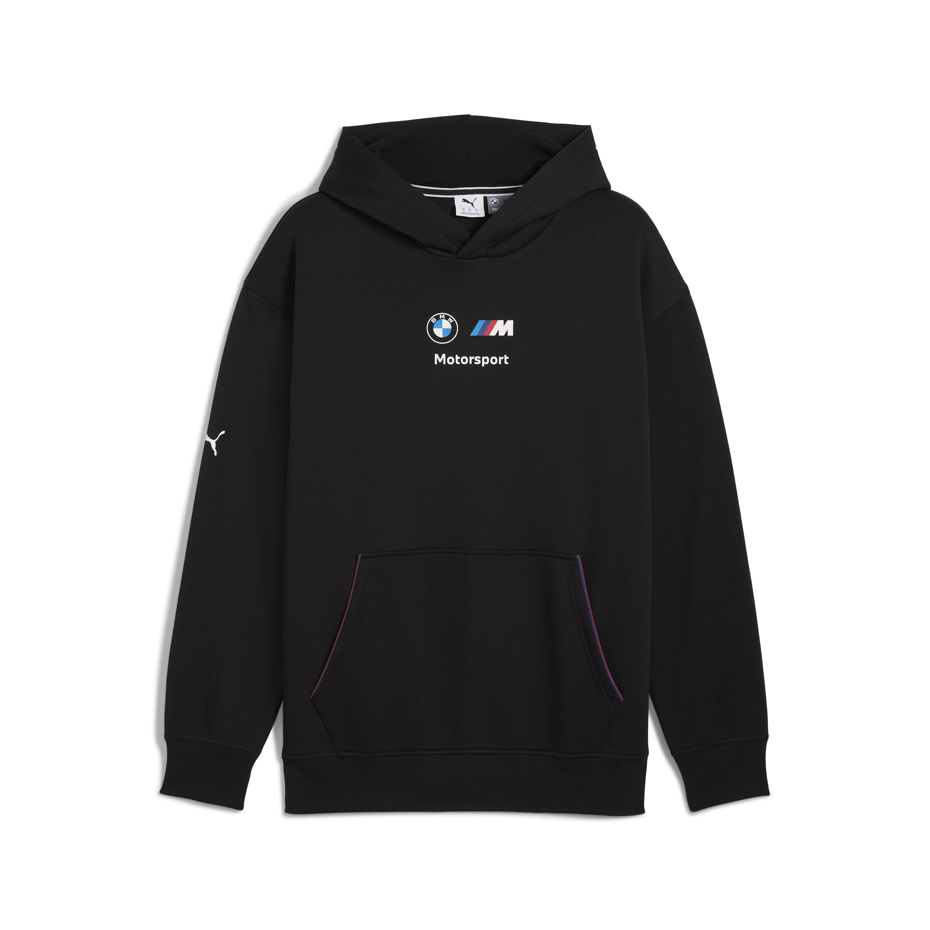 Sweat à capuche polaire BMW, Puma, MMS, essential+, noir