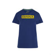 T-shirt col Rond  Ayrton Senna Logo graphique, Bleu - FansBRANDS®