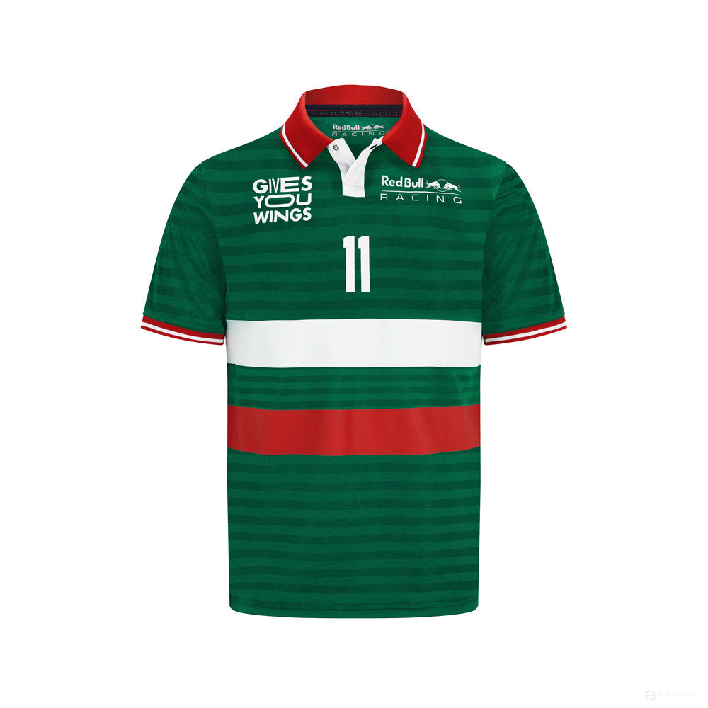 Red Bull Sergio Perez Polo, Vert, 2022 - FansBRANDS®