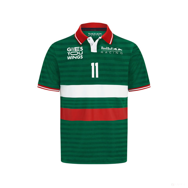 Red Bull Sergio Perez Polo, Vert, 2022 - FansBRANDS®