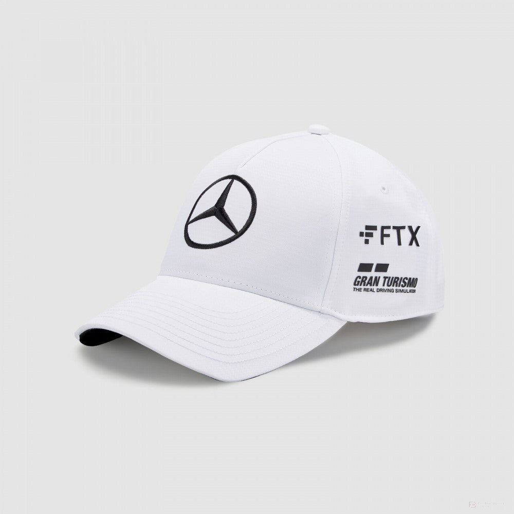Mercedes Casquette de baseball Enfant, Lewis Hamilton, Blanc, 2022 - FansBRANDS®