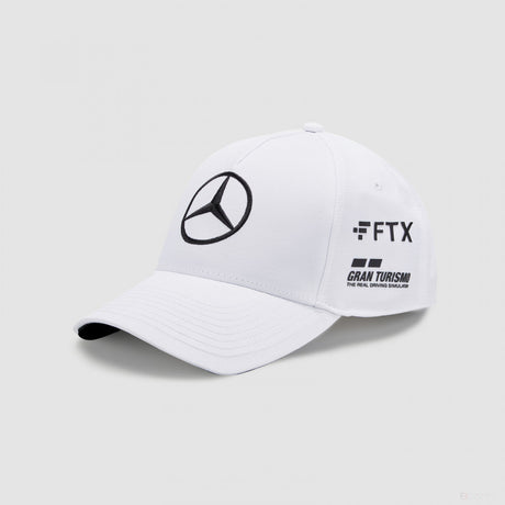 Mercedes Casquette de baseball Enfant, Lewis Hamilton, Blanc, 2022 - FansBRANDS®