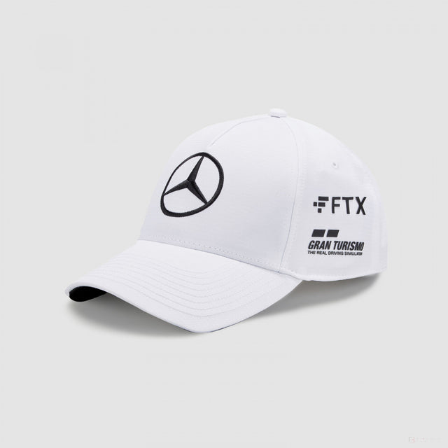 Mercedes Casquette de baseball Enfant, Lewis Hamilton, Blanc, 2022 - FansBRANDS®