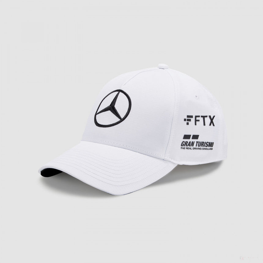 Mercedes Casquette de baseball Enfant, Lewis Hamilton, Blanc, 2022 - FansBRANDS®