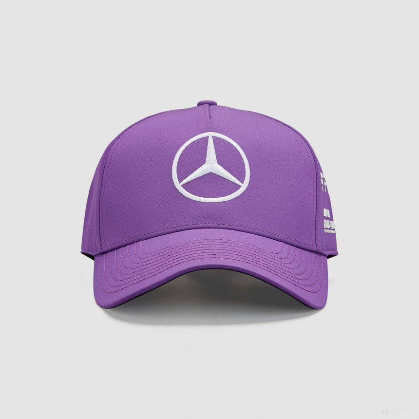 Mercedes Casquette de baseball Enfant, Lewis Hamilton, Mauve, 2022 - FansBRANDS®