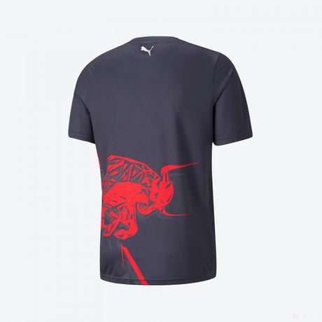 Red Bull T-shirt col rond, Sergio Perez Driver CHECO, Bleu, 2022 - FansBRANDS®