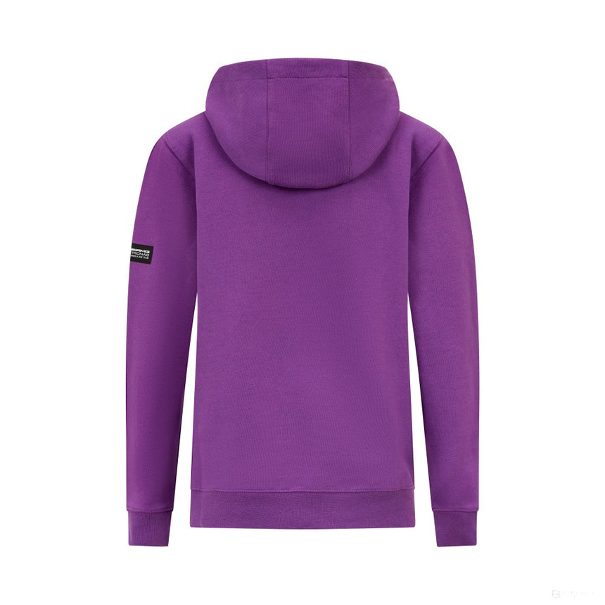Sweat à capuche Mercedes Lewis Hamilton, enfants, violet - FansBRANDS®
