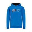 Sweat à capuche Mercedes George Russell, bleu - FansBRANDS®