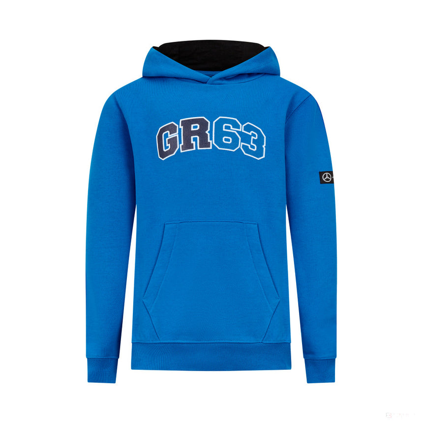 Mercedes George Russell Hoodie, enfants, bleu - FansBRANDS®