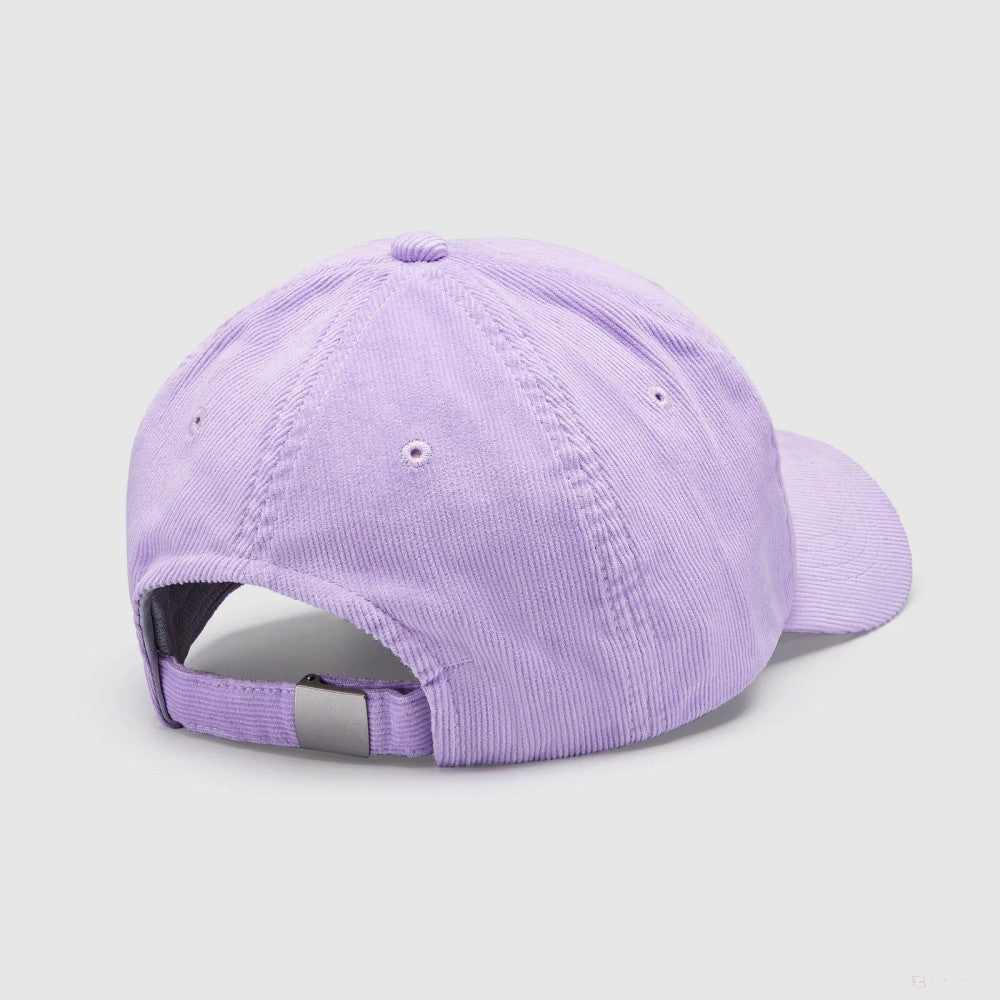 Chapeau rétro en velours côtelé Mercedes, violet - FansBRANDS®
