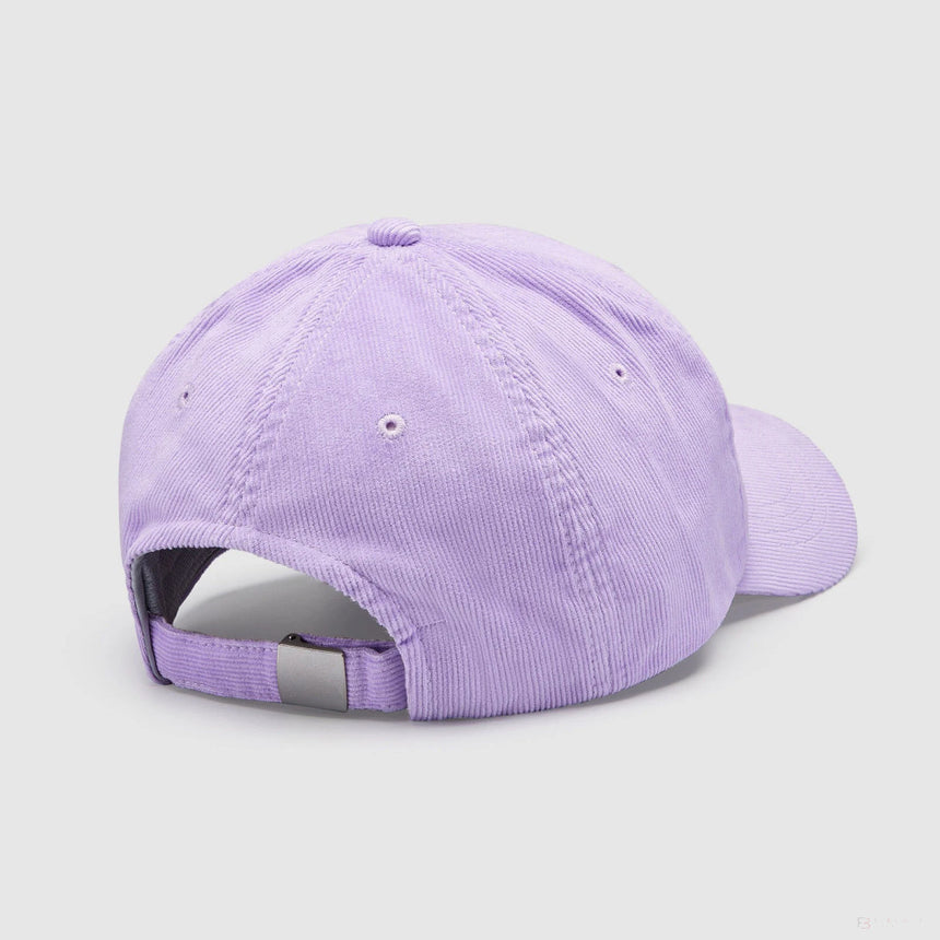 Chapeau rétro en velours côtelé Mercedes, violet - FansBRANDS®