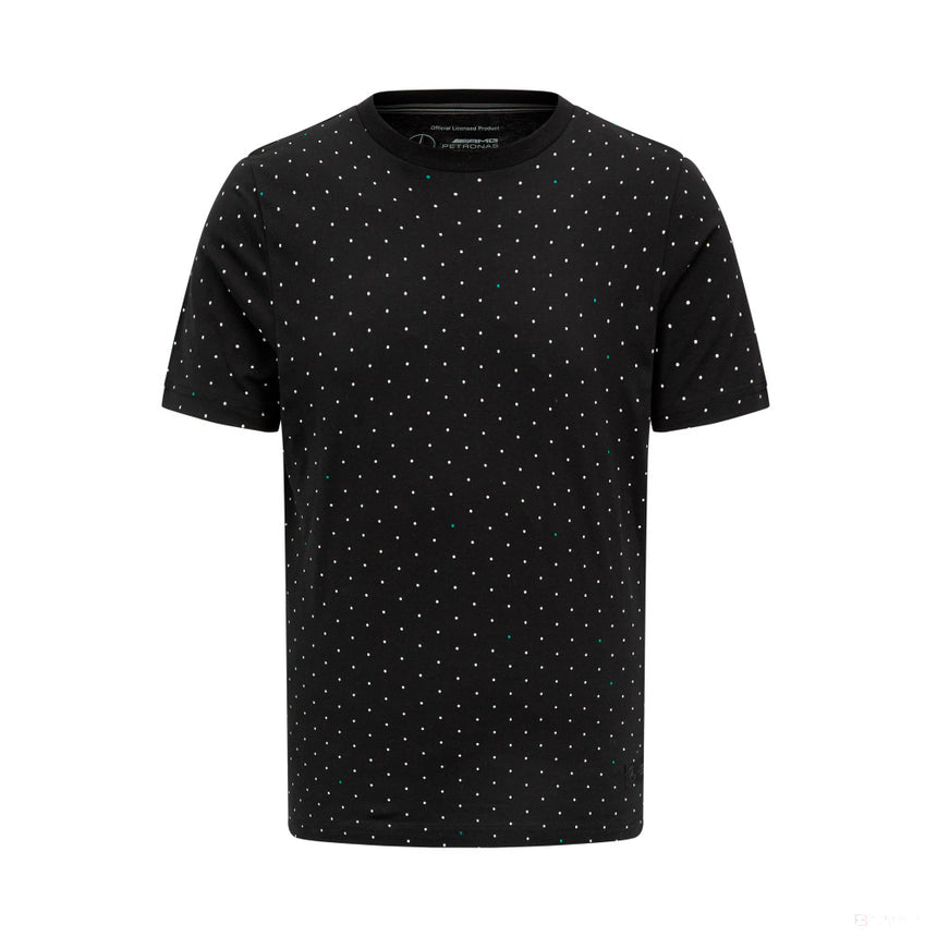 Mercedes, T-shirt à pois pour homme, noir - FansBRANDS®